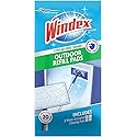 Windex Outdoor All-in-One Window Cleaner Pads Refill, 2 Count (Pack of 1)