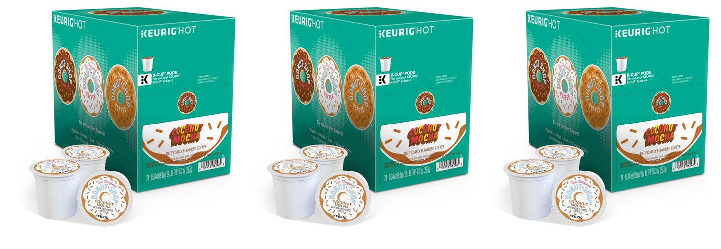Donut Shop Coconut Mocha K-Cups (GMT6248) - 72 Count