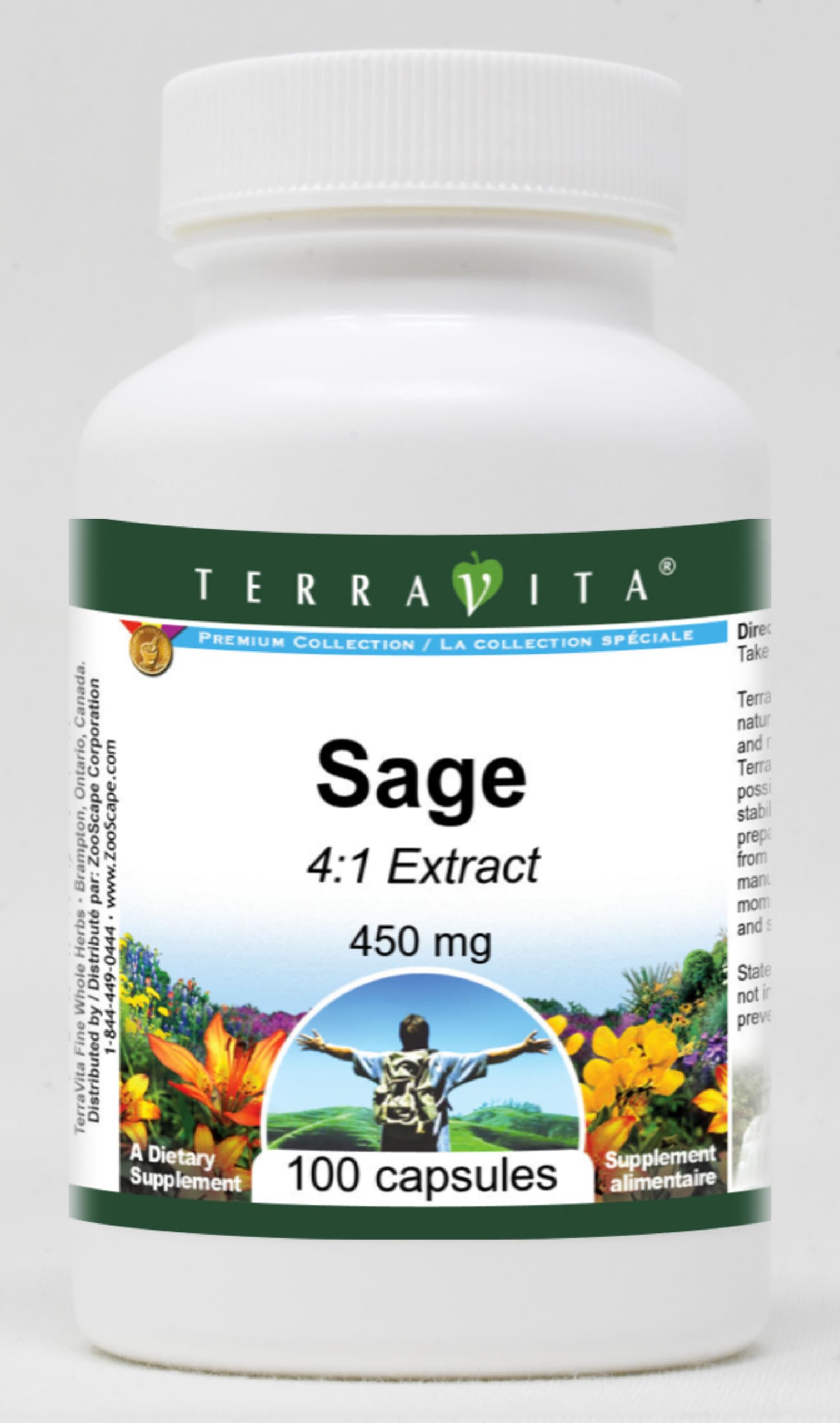Sage 4:1-450 mg (100 Capsules, ZIN: 521330)