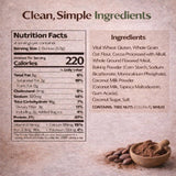 Dojo Fresh Chocolate Protein Pancake Mix, Plant-Based & Vegan, 27g Protein per Serving, Non-GMO, Just Add Water, High-Protein Pancakes, Waffles & Baking Mix (8 oz)