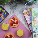 Easter Pepperoni Pizza Gummy Lunchable Kit, Candy that Looks Like Food, Basket Stuffers, 3.14 Ounces (Pack of 2)
