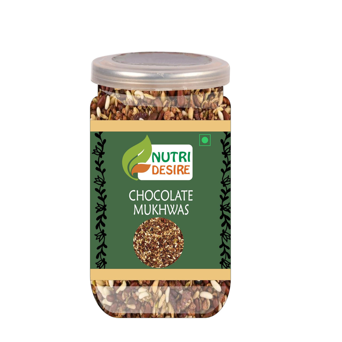 NUTRI DESIRE Chocolate Mukhwas 300 Gram Airtight Container