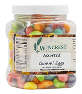 Gummi Tie Dye Eggs - 1.5 Lb Tub