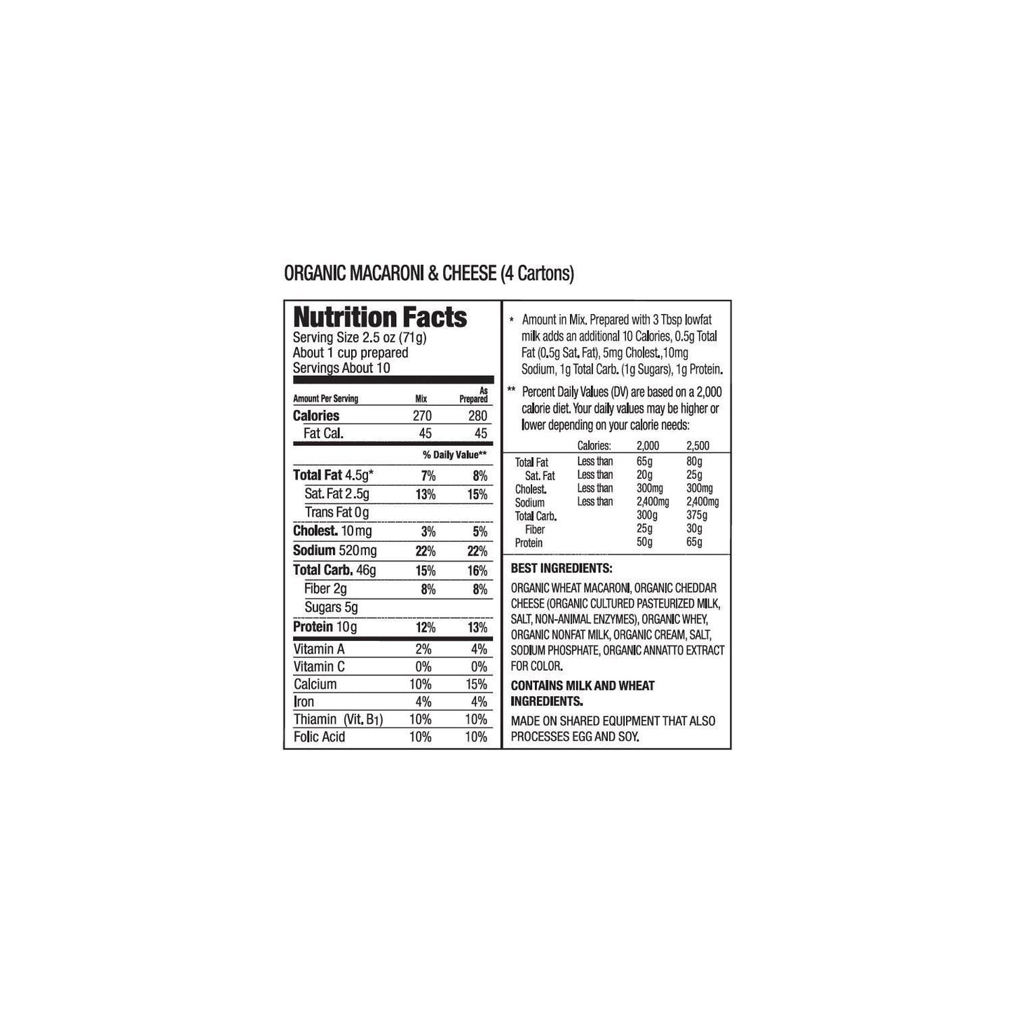 Annies Home Grown Organic Mac & Cheese, 12Count