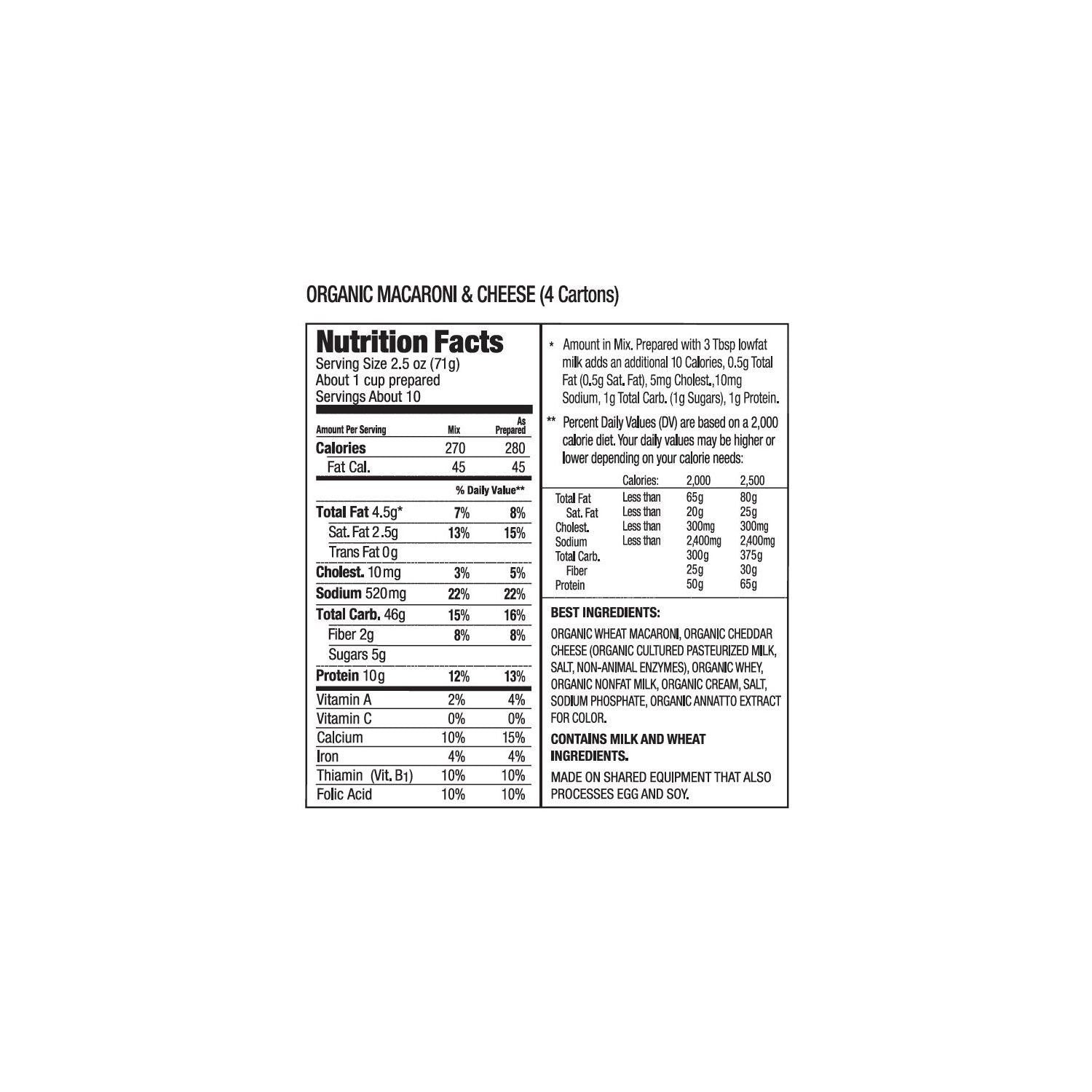 Annies Home Grown Organic Mac & Cheese, 12Count