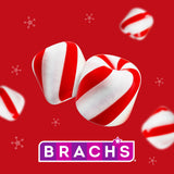 Brach's Holiday Soft Peppermint Candy, Christmas Candy Individually Wrapped Mints, 10oz