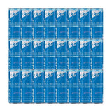 [24 Pack] Sea Blue Edition Sugar Free Juneberry Energy Drink 12 oz with Candy - Sugar Free Energy Drink - Sparkling Water, Zero Soda, Caffeine Boost
