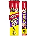 Slim Jim Savage Smoked Meat Sticks, Original Flavor, High Protein, 3.0 oz. (12 Count)