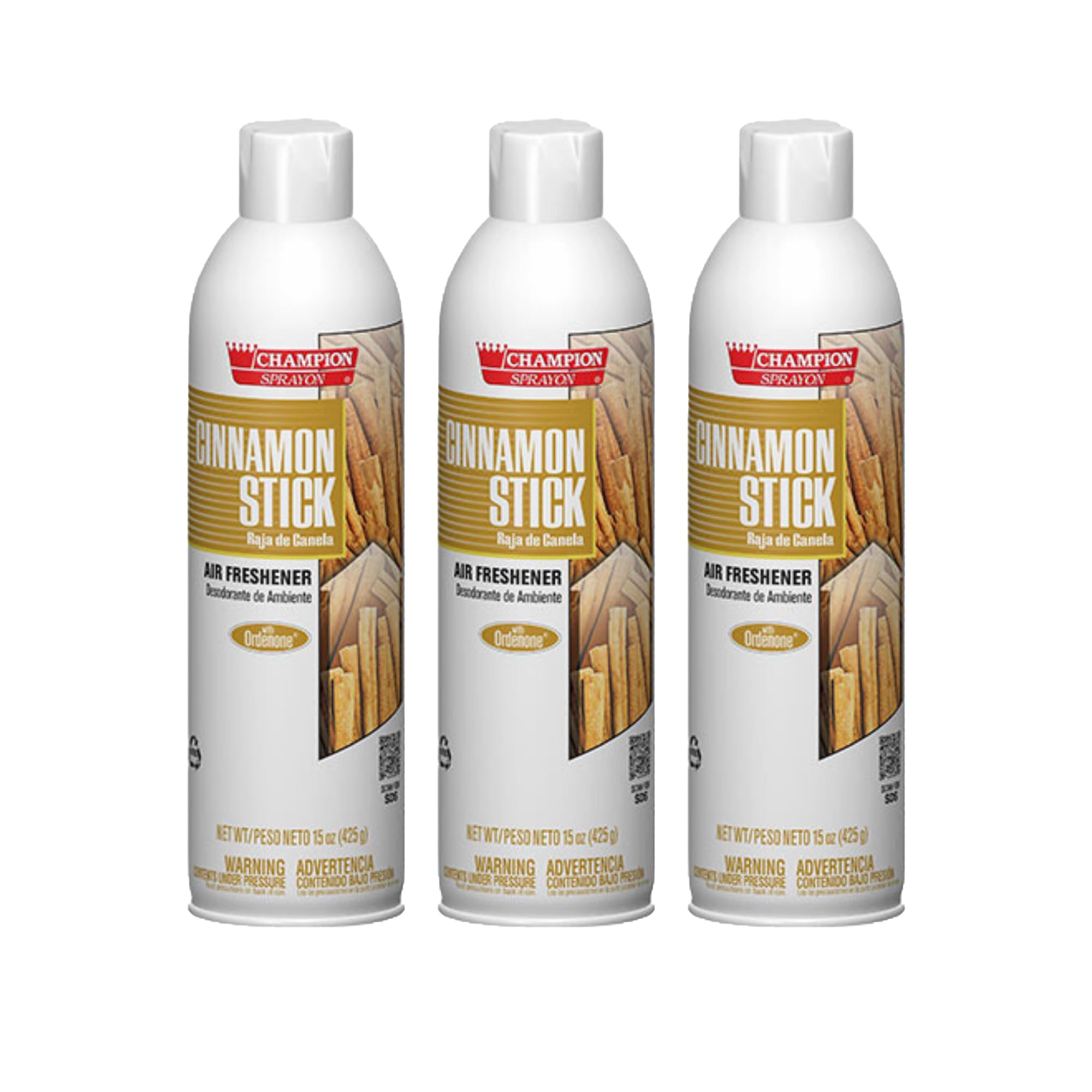 Champion Sprayon air fresheners Cinnamon Stick net 15 oz.. 3 count
