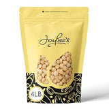 Raw Macadamia Nuts 4 Pounds - Unsalted, Whole Jumbo Size | Healthy Keto & Vegan Snack, High Protein | Resealable Bulk Bag for Baking, Cooking
