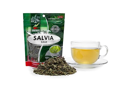 Hanan Peruvian Secrets Salvia| 100% Natural Sage | 1.06oz / 30g | Supports Women's Health Balance During Menstrual Periods & Menopause| Promotes Good
