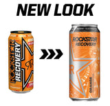 Rockstar Recovery Energy + Hydration - Variety Pack - Lemonade and Orange - 16fl.oz (Pack of 16)