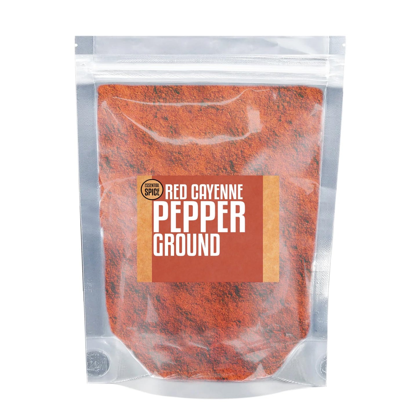 Essential Spice Ground Red Cayenne Pepper - Hot & Pungent Chili Powder Made from 100% Pure Cayenne - Perfect for Spicing Up Soups, Meats, Sauces