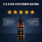 Spicy Habanero Cocktail Bitters - Drink Flavor Enhancer, Handcrafted Small Batch Bitters for Premium Cocktails, 2 oz