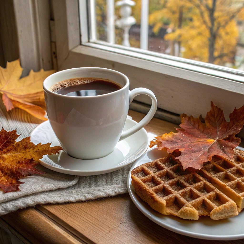 Eggo Beverages Maple Syrup Waffle Flavored Coffee Pods for Keurig K Cup Brewers, Fair Trade Certified, 40 Count - Sweet and Rich Breakfast Brew