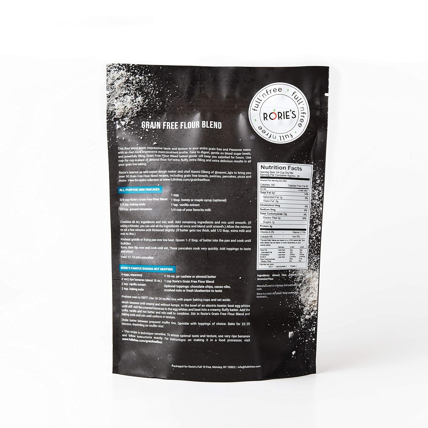 Full "n Free Rorie"s Grain Free All Purpose Flour Blend - 32 Oz