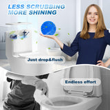 KIISIISO Automatic Toilet Bowl Cleaner Tablets Blue 30 Pack, Drop-In Tank Cleaner for Bathroom, Prevent Stains & Deodorize, Septic Safe, Long-Lasting