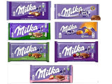 Milkaa European Chocolate Bars Variety Pack of 10 Bars (May be duplicates)