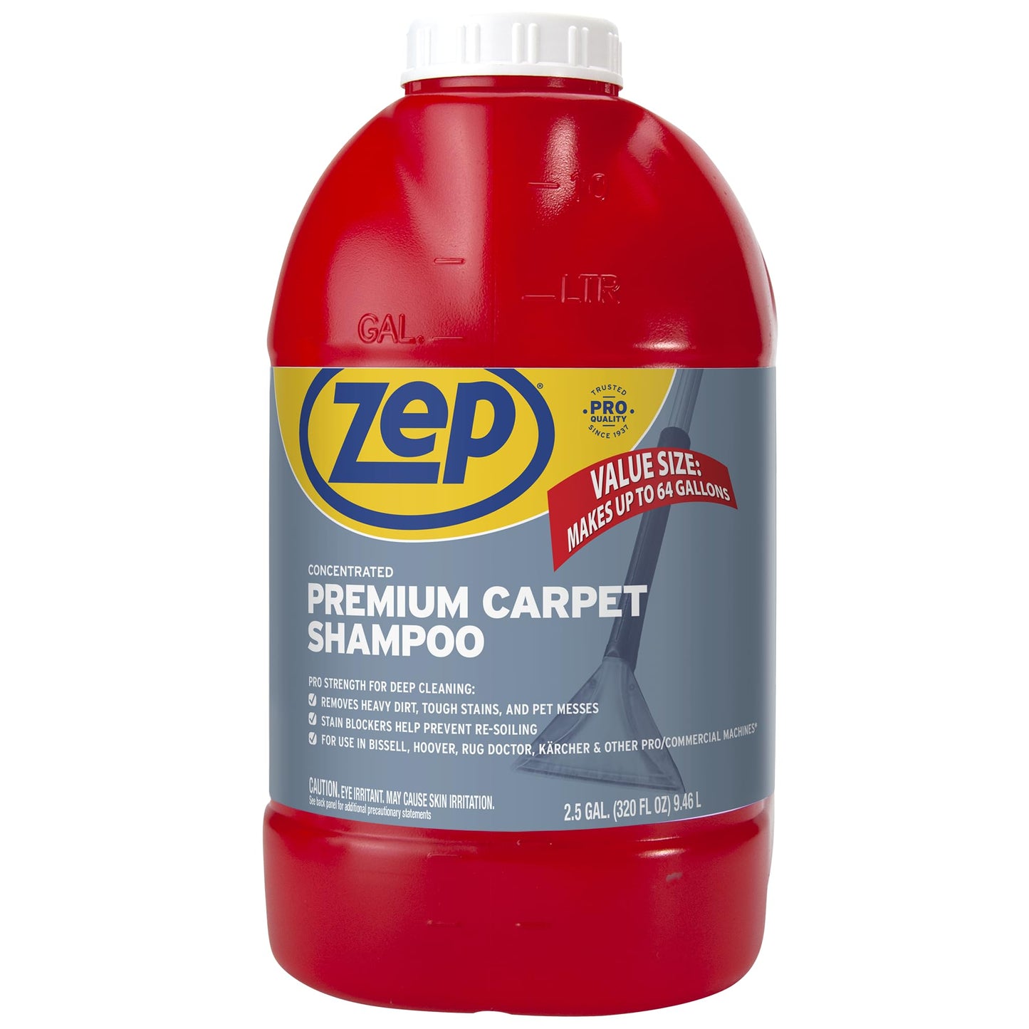 ZEP 2.5 Gal. Premium Carpet Shampoo ZUPXC320 (2-Pack)
