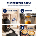 Bluestone Lane Coffee Beans, Bayside Blonde Light Roast, Whole Bean, 12 Ounce Bag