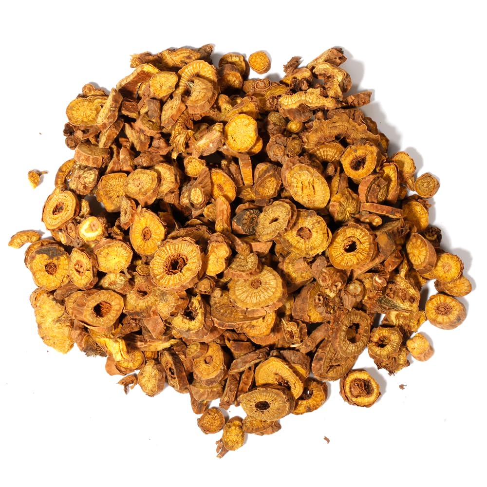 Hapsmiley Radix Scutellariae (Baikal Skullcap/Skullcap Root/??/Huang Qin) Dried Bulk Herbs - 3.5 oz (100g)