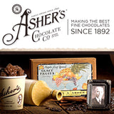 Asher's Chocolates Milk Chocolate Covered Animal Crackers, 5oz, Small Batches, Family Owned Since 1892