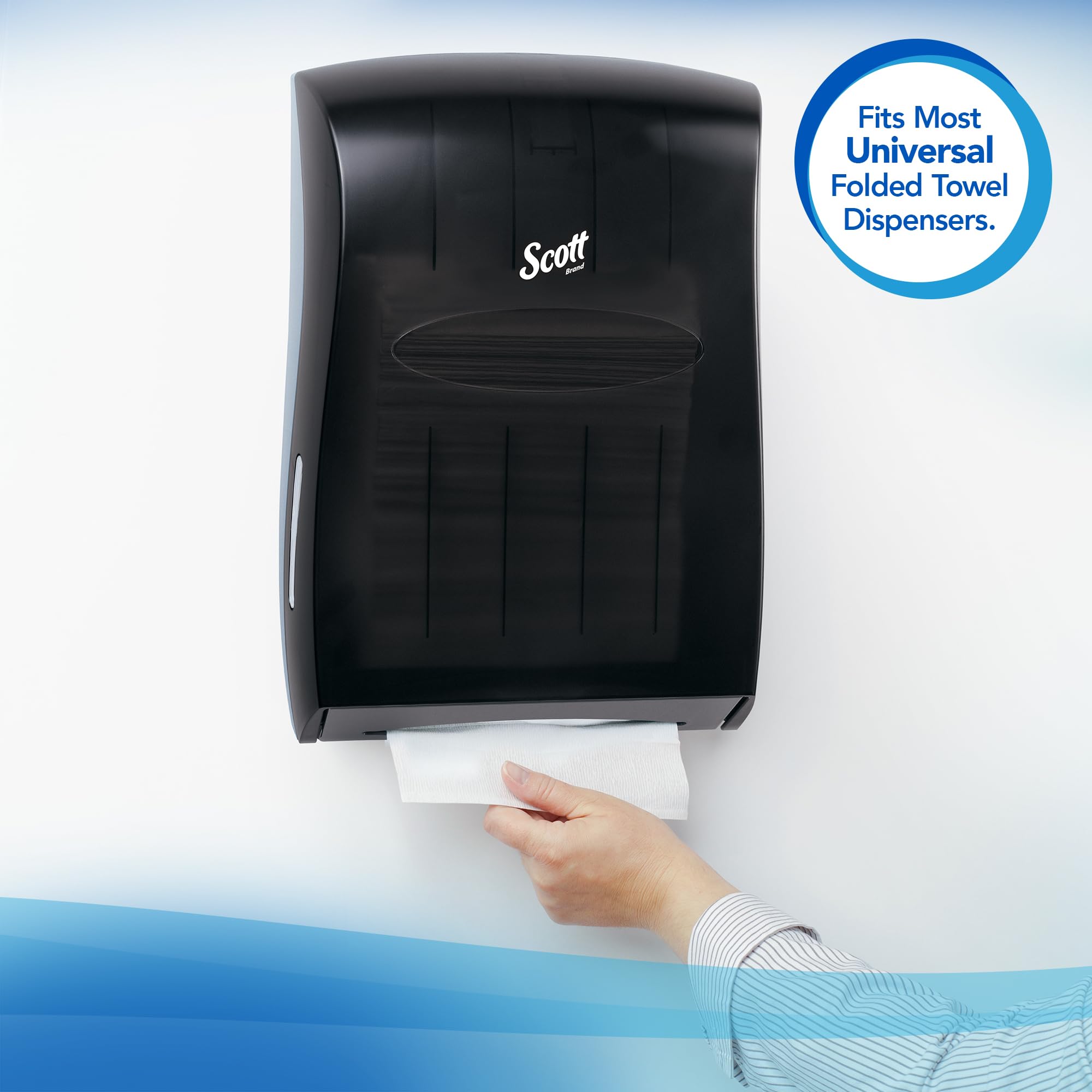 Scott Professional Essential Single-Fold Paper Towels, Bulk (01700), White (250 Sheets/Pack, 16 Packs/Case, 4,000 Sheet Total)