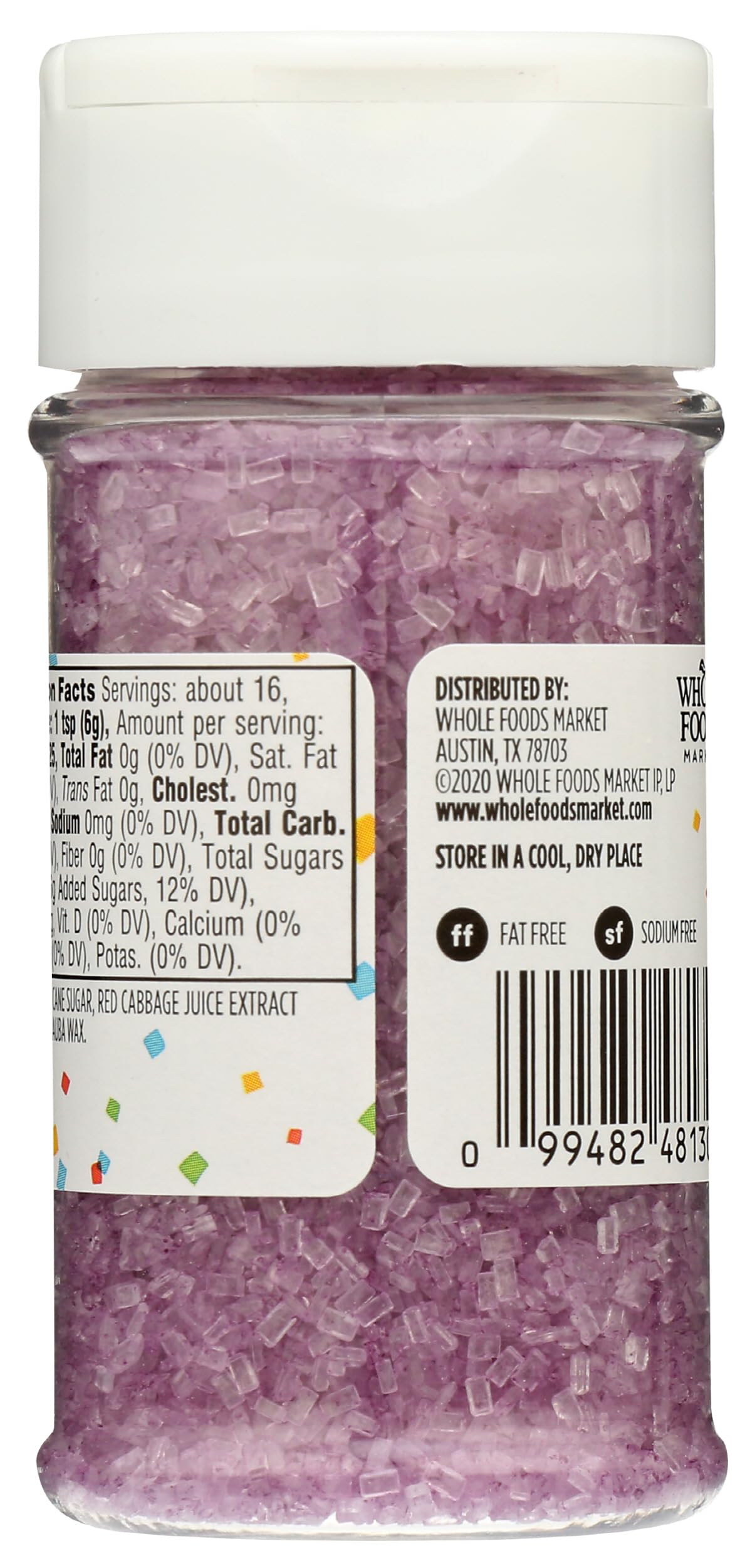 365 by Whole Foods Market, Purple Decorating Sugar, 3.3 Ounce