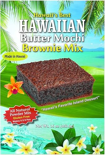 Hawaii's Best Butter Mochi Brownie Mix (With 100% Ghirardelli Cocoa)