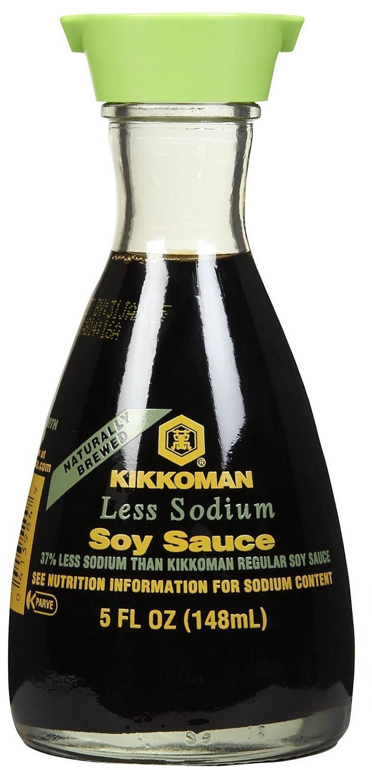 Kikkoman Less Sodium Soy Dispenser, 5 Fluid Ounce -- 12 per case.