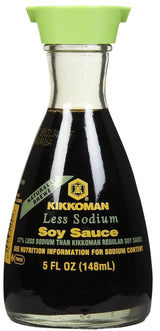 Kikkoman Less Sodium Soy Dispenser, 5 Fluid Ounce -- 12 per case.