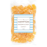 Pina Colada Sour Gummy Bears, 1 Pound Bulk Bag, Orange Gummy Bears, Orange Candy, The Hampton Candy Company