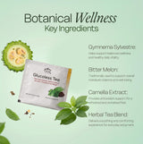 Eternal Spirit Beauty Glucoless Tea - Herbal Dietary Supplement with Gymnema & Bitter Melon - 15 Tea Bags - Supports Natural Metabolism & Daily