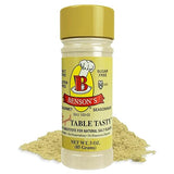 Benson’s - Table Tasty Salt Substitute, Salt-Free Gourmet Popcorn Seasoning, No Sodium, No Potassium Chloride, No MSG, Gluten Free, 3oz Bottle