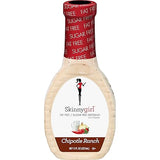 Skinnygirl Fat-Free Salad Dressing, Sugar-Free Chipotle Ranch, 8 Ounce