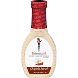 Skinnygirl Fat-Free Salad Dressing, Sugar-Free Chipotle Ranch, 8 Ounce