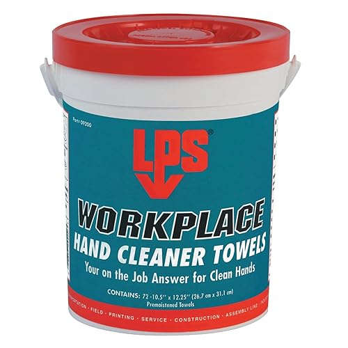 WorkPlace Hand Cleaner Towels - workplace hand towels72 wipes per pal [Set of 6]