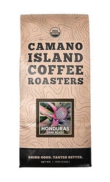 Camano Island Coffee Roasters Roasters Honduras Dark Roast, Whole Bean 1lb, Fresh Small Batch Roasted, USDA Organic, Fairly Traded, Shade Grown Top 1%