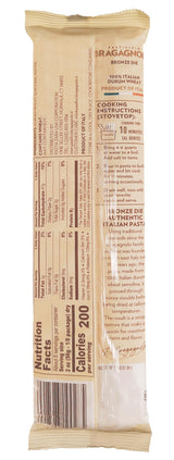 Pastificio Bragagnolo, Linguine 811 Bronze-Drawn, 100% Italian Pasta, Made with Durum Wheat Semolina Flour, Non GMO (1 Pound Bag) - Consistently al