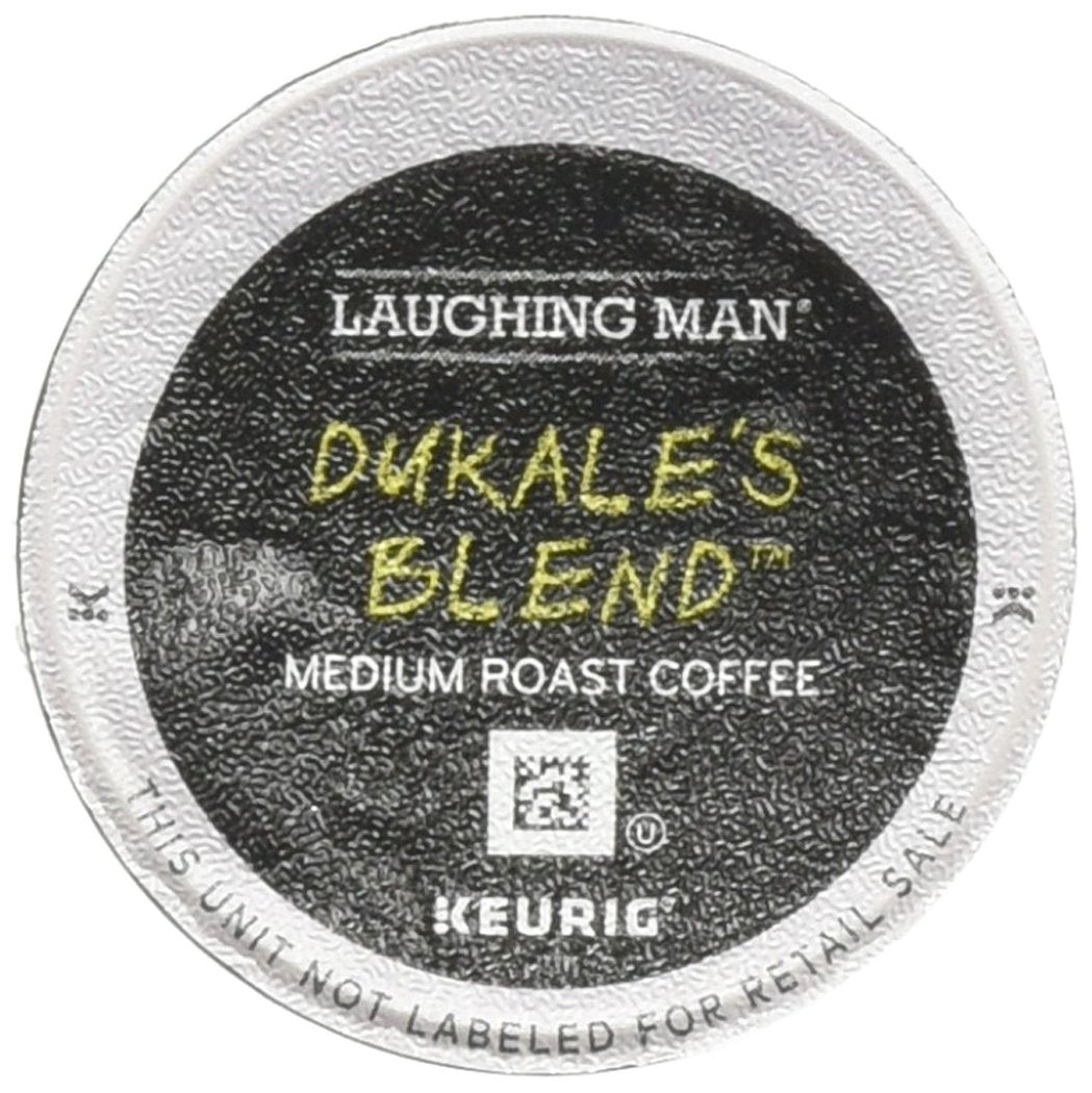 Laughing Man Dukale's Blend Coffee K-Cups (16 K-Cup Pods)