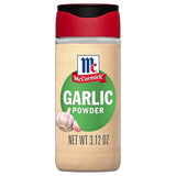 McCormick Garlic Powder, Non GMO, Made from Fresh, Whole Garlic Cloves, For Bringing Consistent Flavor to Meals & Recipes, 3.12 oz