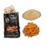 Bearded Butchers Southern Peach Bratwurst DIY Kit - Sweet & Savory Brats - Includes Maple Seasoning, Diced Peaches & 32mm-35mm Natural Hog Casings