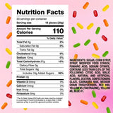 Mike and Ike Candy - 2 lbs Bulk Pack | Assorted Chewy Fruit Candy Bulk | Orange, Cherry, Strawberry, Lemon & Lime Flavor | Big Bag of Sweet Treats