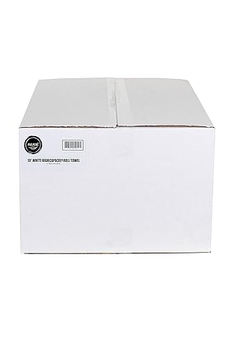 CucinaPrime High Capacity Dispenser Paper Towels, 10" x 800' Roll, (6 Rolls of approx. 800 Feet)