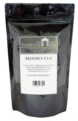 Elmwood Inn Fine Teas, Mayor's Cup Classic Blend Black Tea, 16-Ounce Pouches