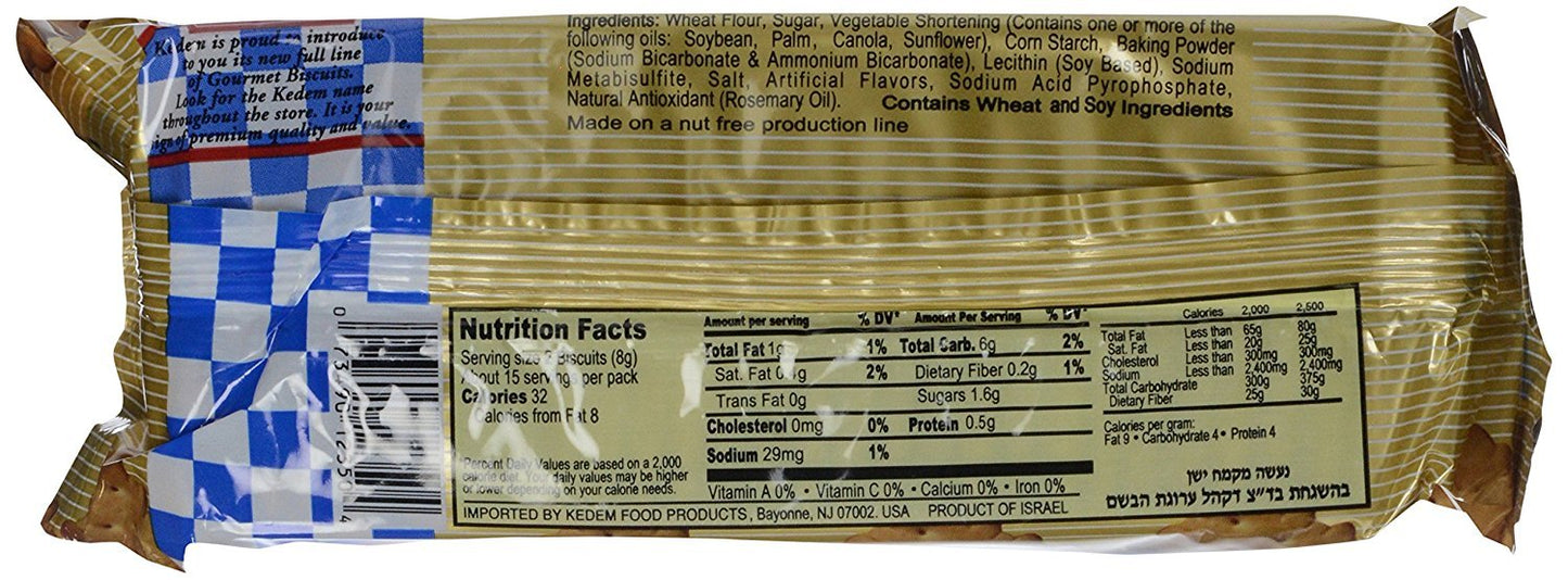 Kedem, Tea Biscuit Plain, 4.2 Oz