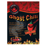 Extremely Hot Smoked Bhut Jolokia (Ghost Pepper) Chili Powder by Magic Plant - Spicy Rich Smoky fruity flavor | Kosher Gluten-Free Non-GMO All Natural