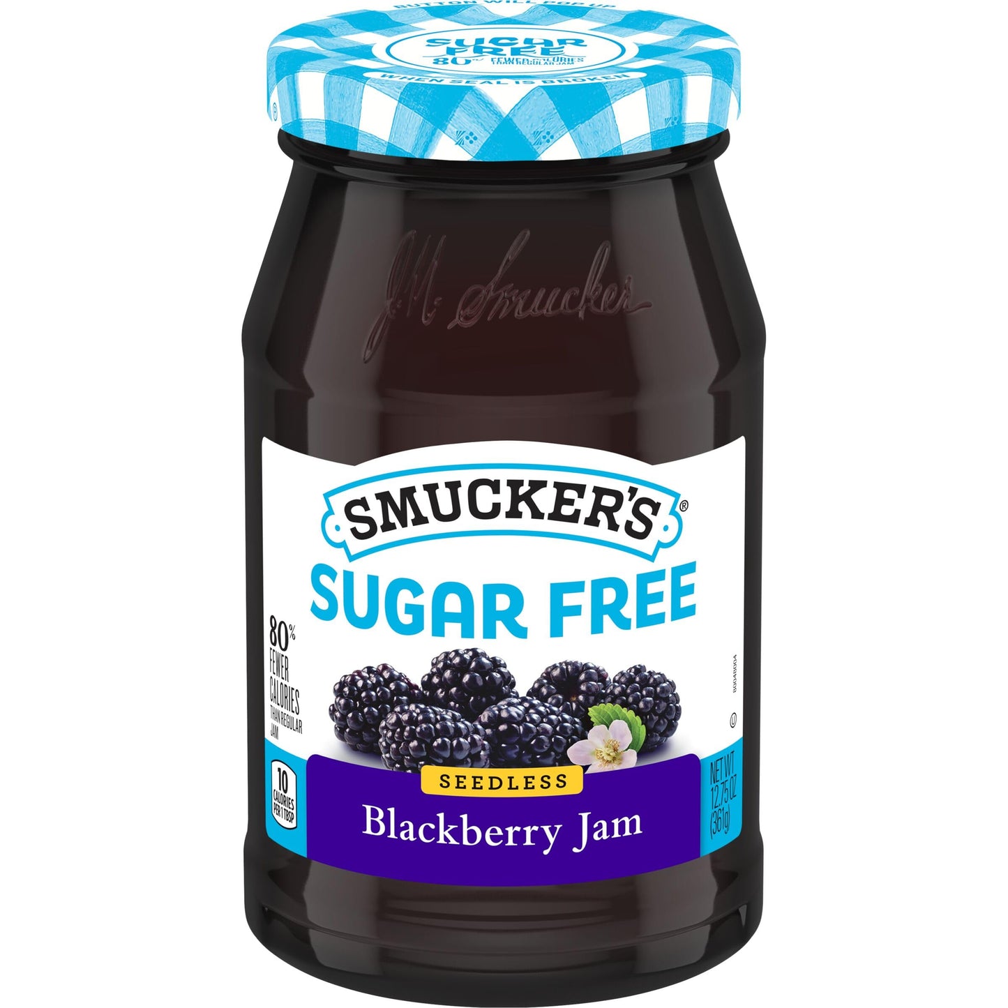 Smucker's Sugar Free Seedless Blackberry Jam, 12.75 Ounces