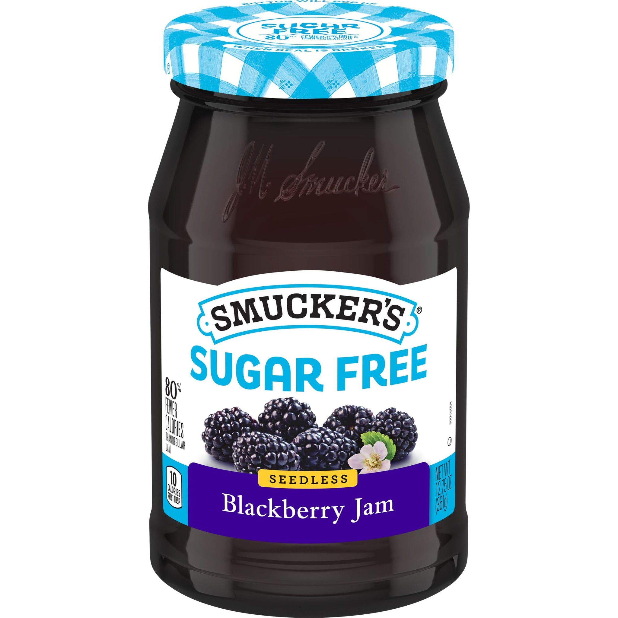 Smucker's Sugar Free Seedless Blackberry Jam, 12.75 Ounces