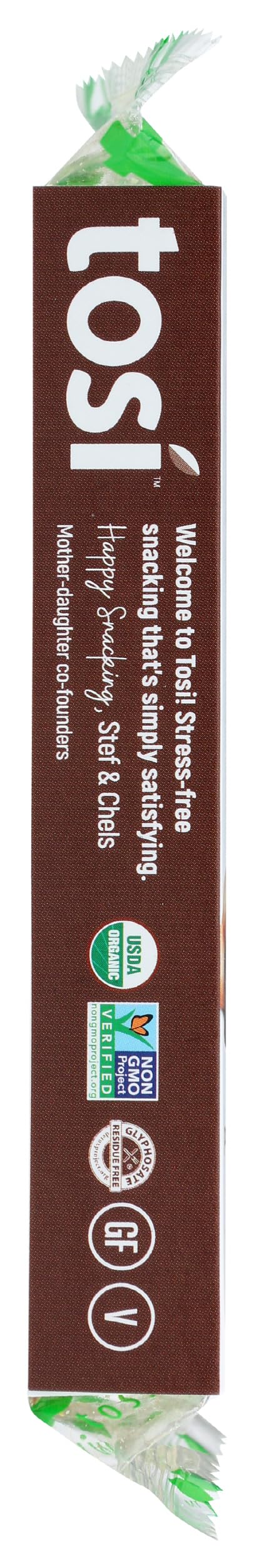Tosi, Superbites Peanut Dark Chocolate Organic, 2.4 Ounce